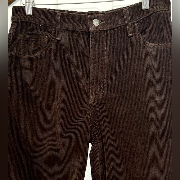 Levi’s Baggy Dad Corduroy Pants Chocolate Brown Loose Straight Leg Jeans Size 29 - Picture 8 of 16